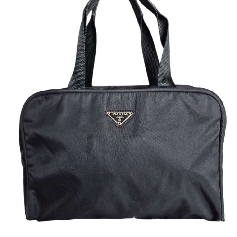 Vintage Prada Black Nylon Handbag - Picture 16 of 16
